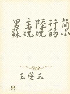 男主陆行简女主苏晚晚的小说