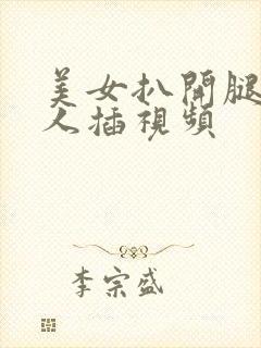 美女扒开腿让男人插视频