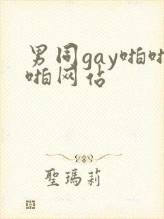 男同gay啪啪啪网站