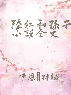 陆红和孙子肖文小说全文