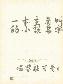 一本主角叫叶凡的小说名字是什么