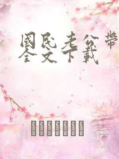 国民老公带回家全文下载