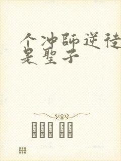 个冲师逆徒才不是圣子