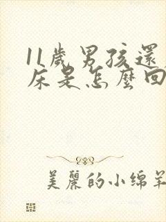 11岁男孩还尿床是怎么回事