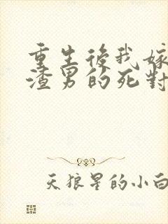 重生后我嫁给了渣男的死对头全文免费