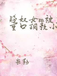 贱奴女m被主人重口调教小说