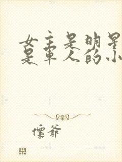 女主是明星男主是军人的小说