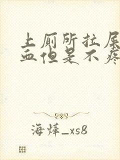 上厕所拉屎拉出血但是不疼是什么原因