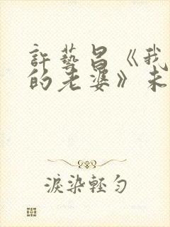 许艺昌《我朋友的老婆》未删减版电