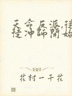 天命反派,从逆徒冲师开始 完结