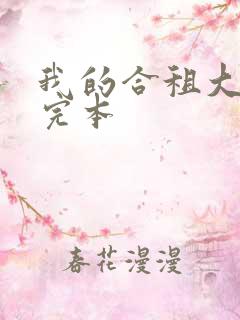 我的合租大小姐完本