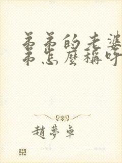 弟弟的老婆的弟弟怎么称呼