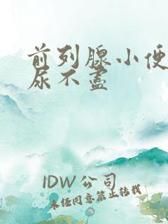 前列腺小便无力尿不尽