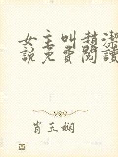 女主叫赵洁的小说免费阅读