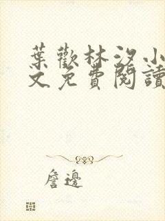 叶欢林汐小说全文免费阅读