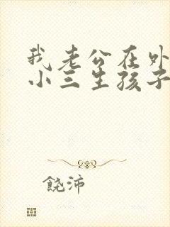 我老公在外面有小三生孩子该怎么办