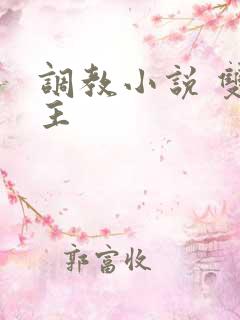 调教小说 双男主