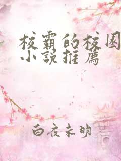 校霸的校园甜宠小说推荐