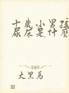 十岁小男孩老是尿床是什么原因