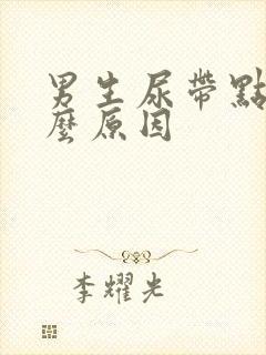 男生尿带点血什么原因