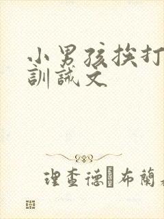 小男孩挨打日常训诫文