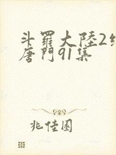 斗罗大陆2绝世唐门91集