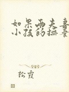 如果两夫妻离婚小孩的抚养权最终归谁