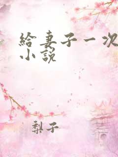 给妻子一次恋爱小说