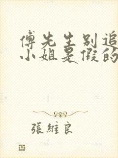 傅先生别追了大小姐是假的完整版