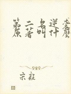 第二名逆袭小说原著叫什么