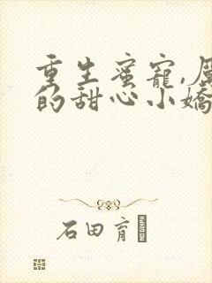 重生蜜宠,厉少的甜心小娇妻