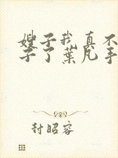 嫂子我真不是傻子了叶凡手机版