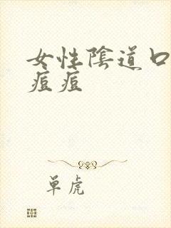 女性阴道口起小痘痘