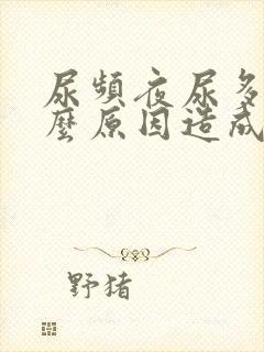 尿频夜尿多是什么原因造成的