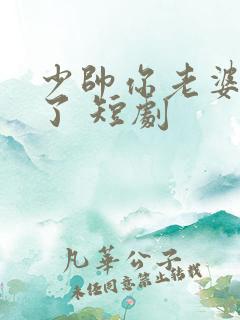 少帅你老婆又跑了 短剧