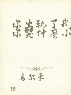 你出轨了我离婚你哭什么小说