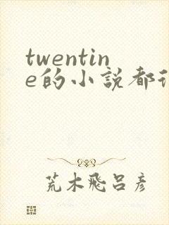 twentine的小说都很毁三观