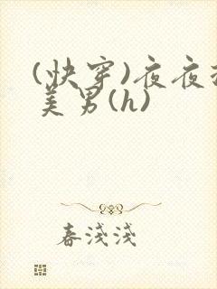 (快穿)夜夜换美男(h)