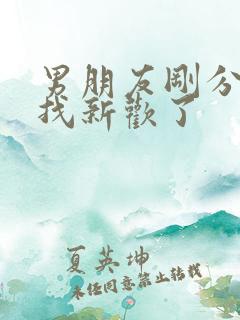 男朋友刚分手就找新欢了