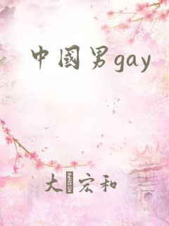 中国男gay