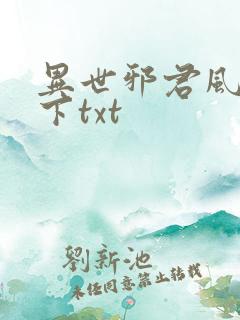 异世邪君风凌天下txt