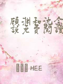 顾渊和沈念初小说免费阅读