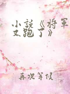小说《将军夫人又跑了》