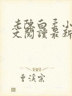 老陈白柔小说全文阅读最新章节内容