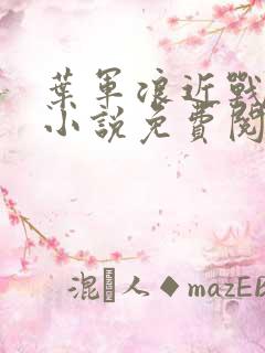 叶军浪近战狂兵小说免费阅读