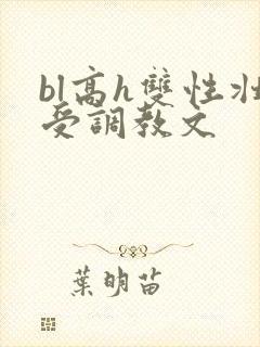 bl高h双性壮受调教文
