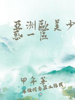 亚洲欧美少妇诱惑一区