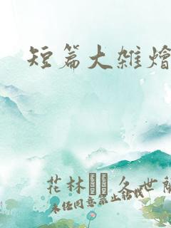 短篇大杂烩小说