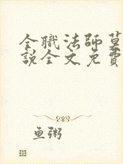 全职法师莫凡小说全文免费阅读免费