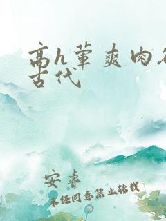 高h荤爽肉欲文古代